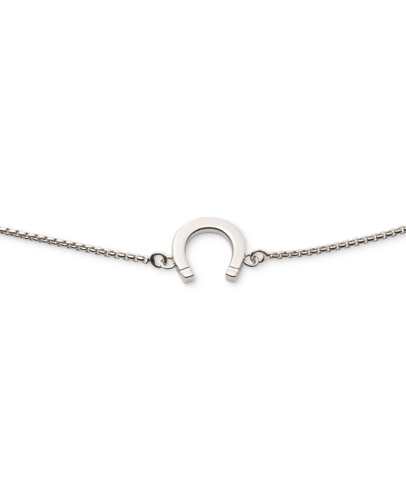 Lauren Ralph Lauren Sterling Silver Horseshoe Slider Bracelet