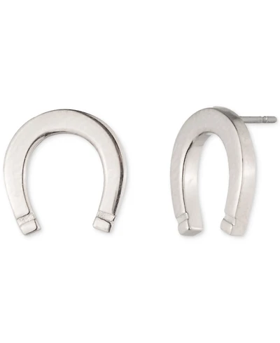 Lauren Ralph Lauren Sterling Silver Horseshoe Stud Earrings