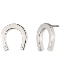 Lauren Ralph Lauren Sterling Silver Horseshoe Stud Earrings