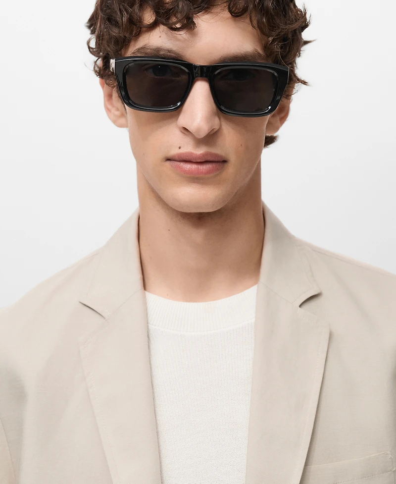 Mango Men's Slim-Fit Linen Jacket