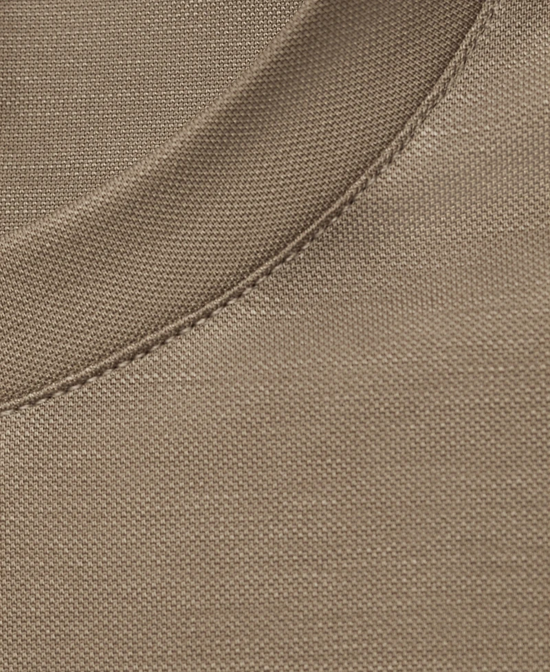 Mango Men's Short-Sleeved Lyocell T-Shirt