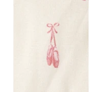 Carter's Baby Girls Ballet Little Pullover Top, Bodysuit & Pants, 3 Piece Set