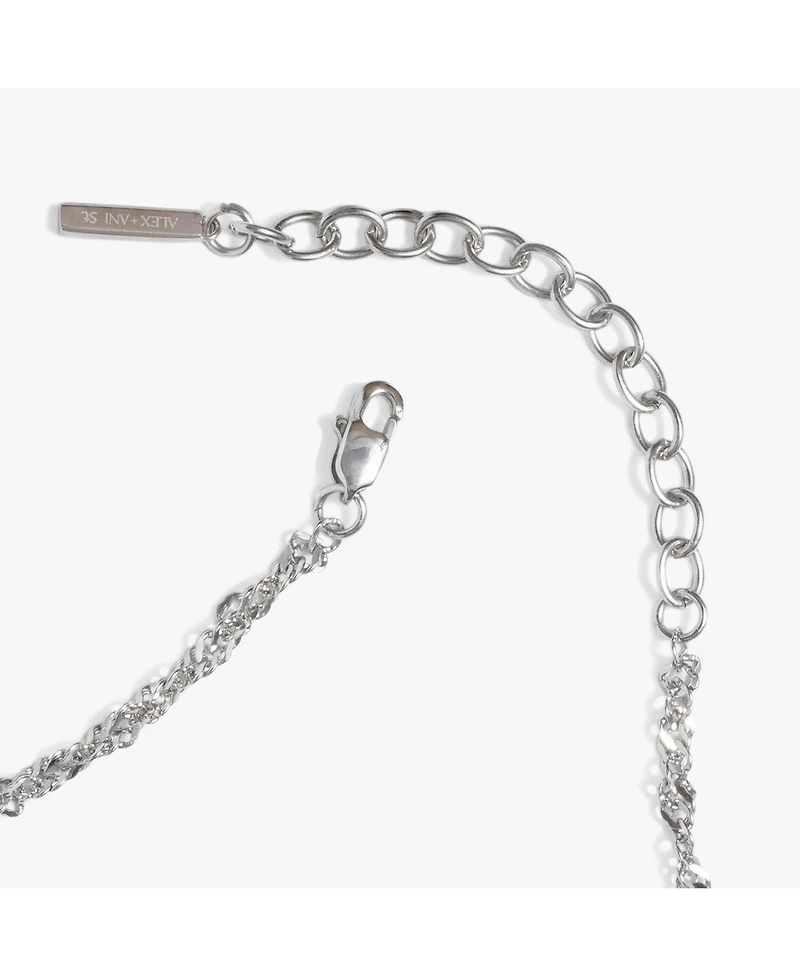 Alex and Ani Singapore Chain Charm Layering Necklace