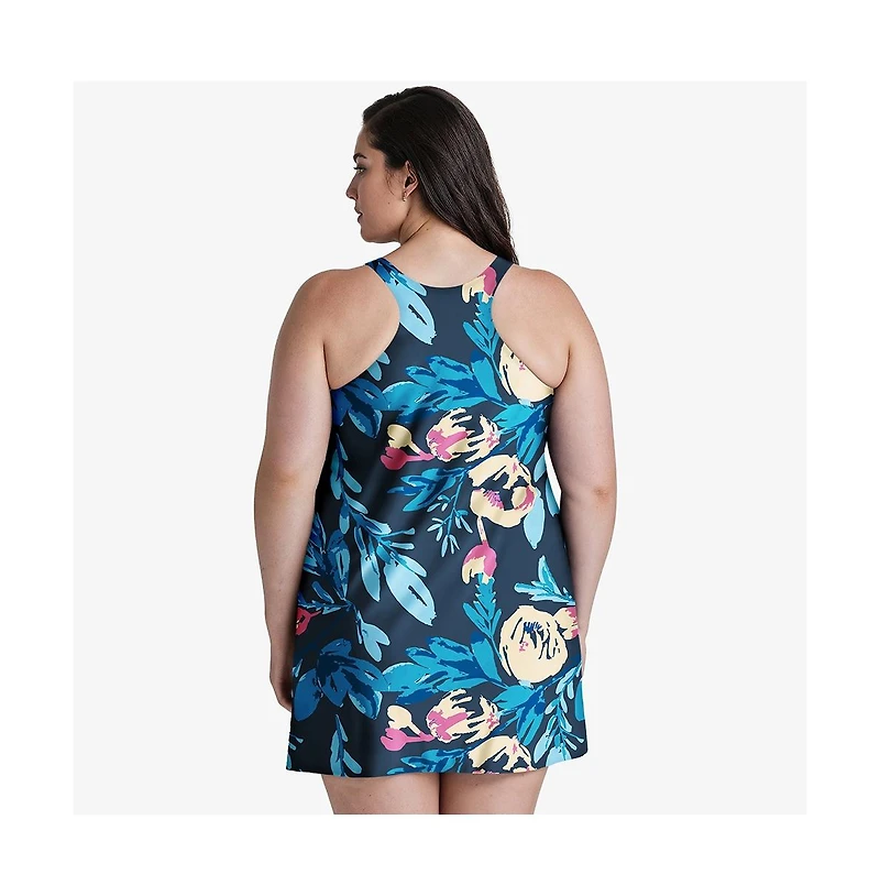 Calypsa Plus Size Lexi Swim Tunic