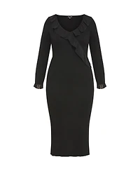 City Chic Plus Auralie Dress
