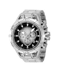 Invicta Men's 47847 Reserve Quartz Chronograph Black, Silver Dial Watch