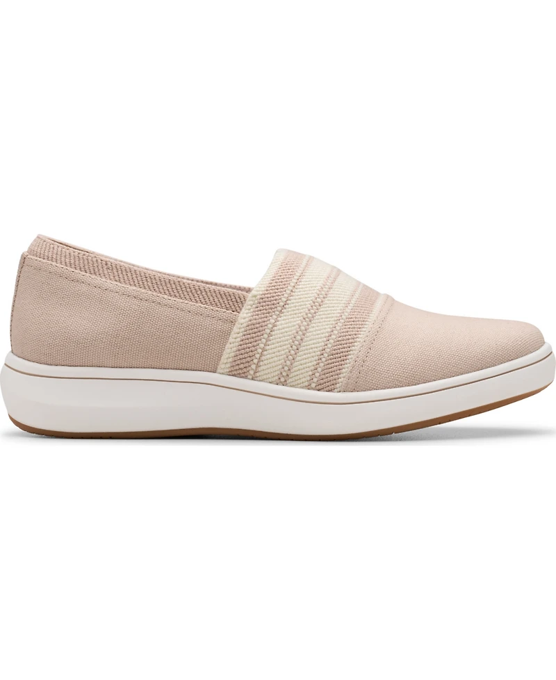 Clarks Cloudsteppers Women's Breeze Sky Mist Slip-On Shoes