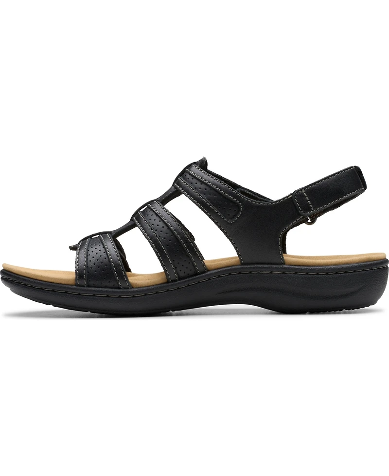 Clarks Women's Collection Laurieann Ivy Rip Tape Sandals