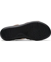 Clarks Women's Collection Laurieann Ivy Rip Tape Sandals
