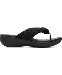 Clarks Cloudsteppers Women's Breeze Rae Erin Slip-On Flat Sandals
