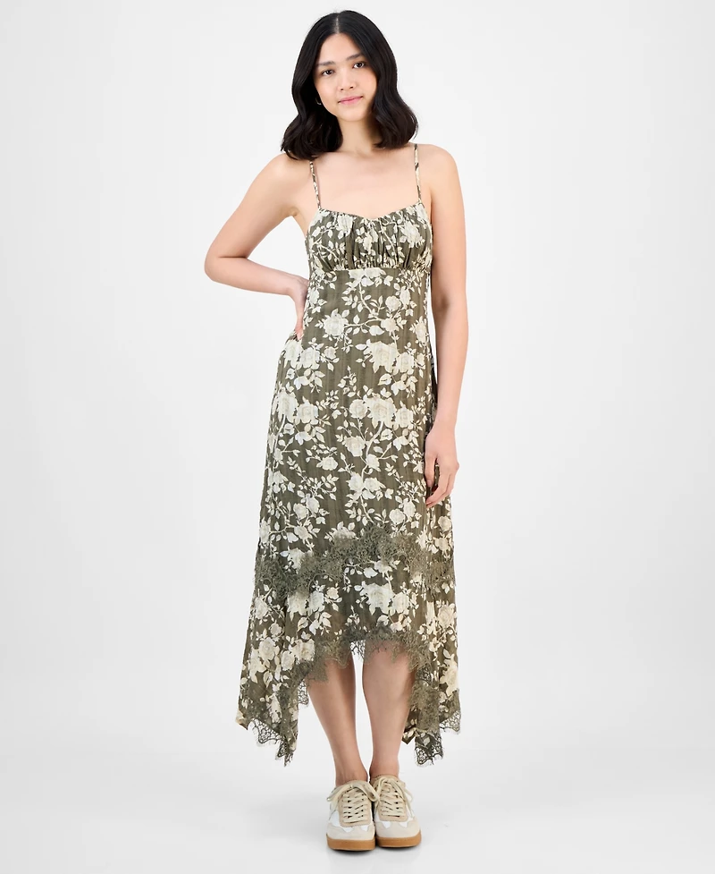 And Now This Women's Textured Scoop-Neck Slip Dress, Exclusively at Macy's