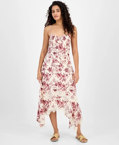 And Now This Women's Textured Scoop-Neck Slip Dress, Exclusively at Macy's