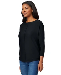 Melissa Paige Women's Dolman Button-Back Sweater