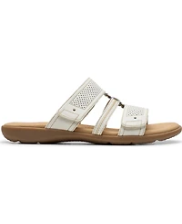 Clarks Collection Women's Elizabelle Ave Slip-On Flat Sandals