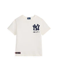Polo Ralph Lauren Toddler and Little Boys Yankees Jersey T-Shirt