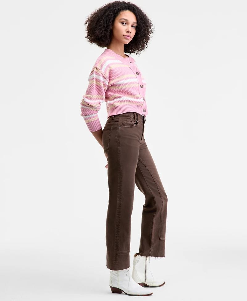 Free People Women's Risk Taker Barrel-Leg Jeans