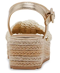 Steve Madden Little and Big Girls J-Cookie Wedge Sandals