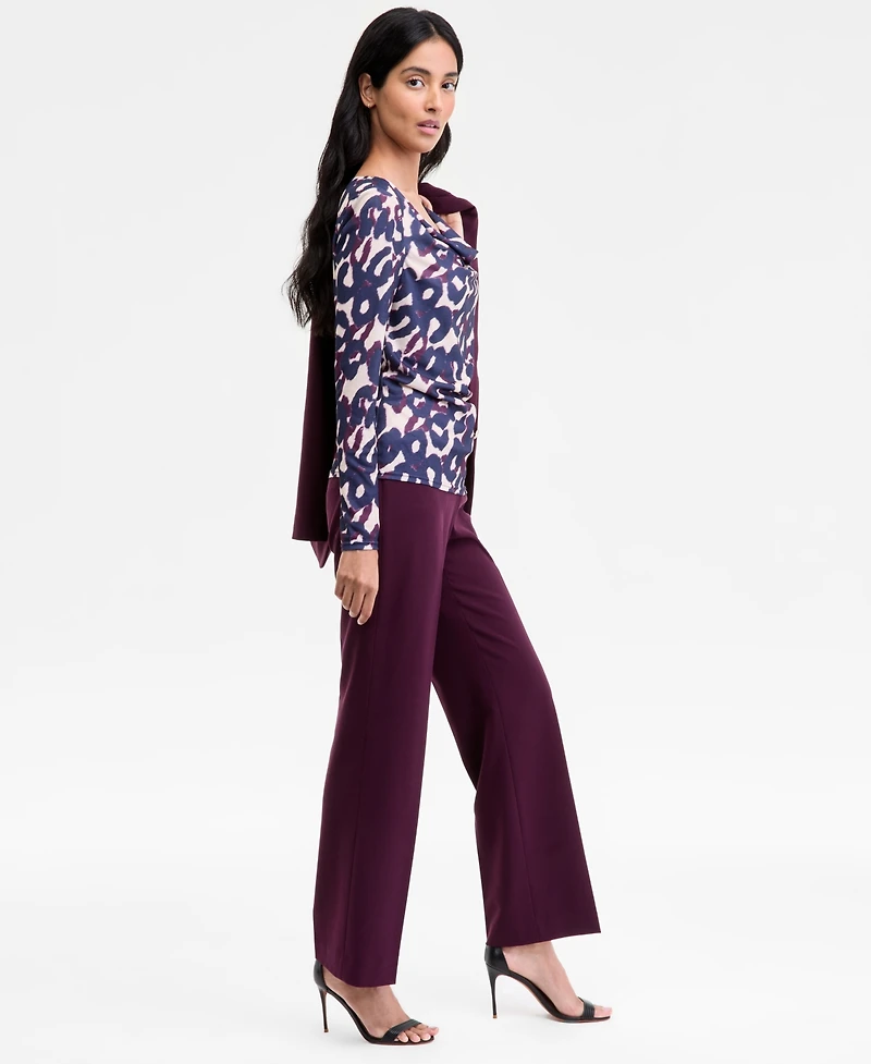 Tahari Asl Flare-Leg Pants, Regular & Petite