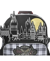 Harry Potter Hogwarts Tartan Crest 16" Kid's Backpack For School And Travel