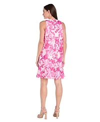 R & M Richards Petite Printed Sleeveless Dress