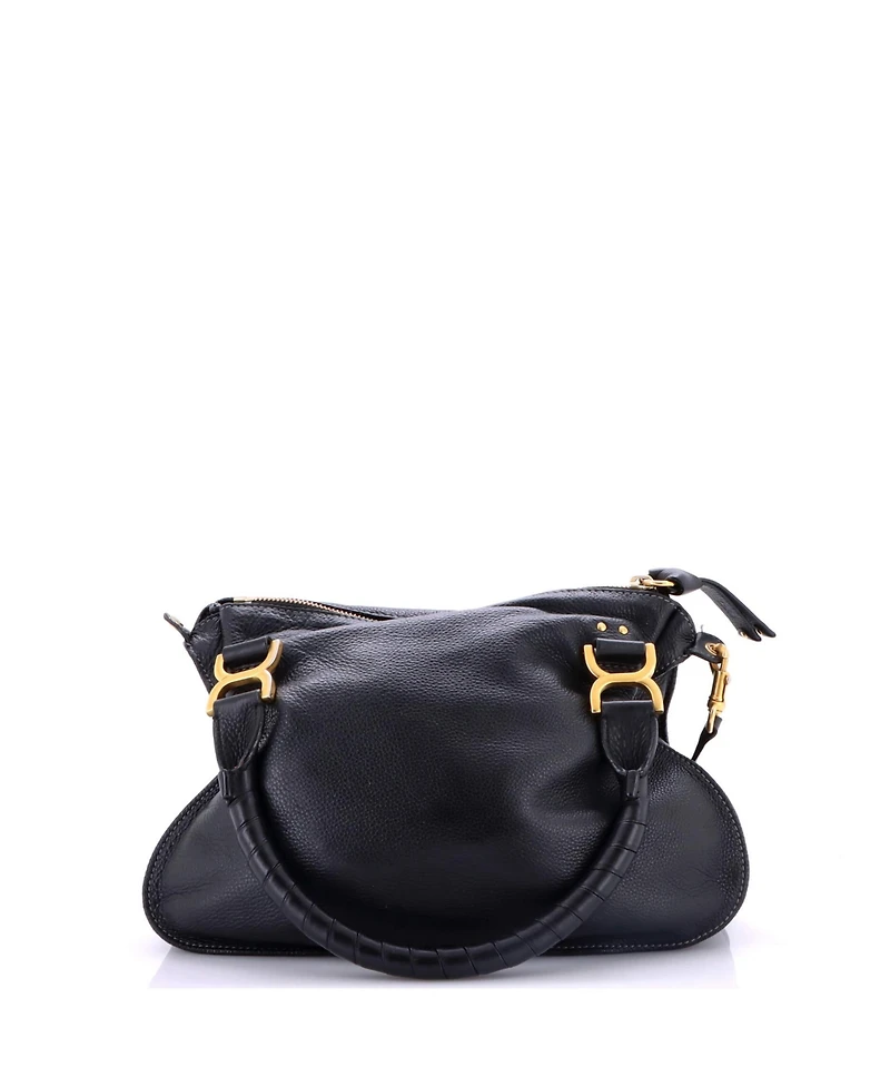 Pre-Owned Chloe Medium Marcie Shoulder Bag Leather