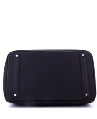 Pre-Owned Hermes Hac 40 Handbag Black Togo with Brushed Palladium Hardware