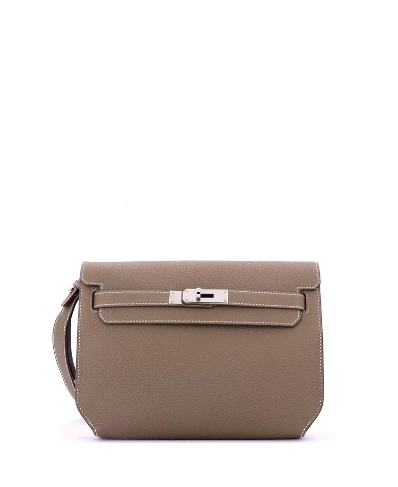 Pre-Owned Hermes 25 Kelly Depeches Pouch Togo