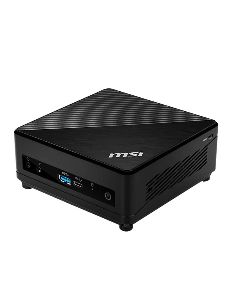 Msi Cubi 5 12M-016BUS Mini Barebone Desktop Computer, Intel Core i7-1255U 1.7GHz, Ram, Storage and Os Not Included, Black