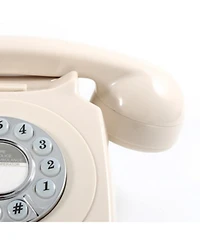Gpo Retro GPO746PBIVR 746 Desktop Push Button Telephone - Ivory