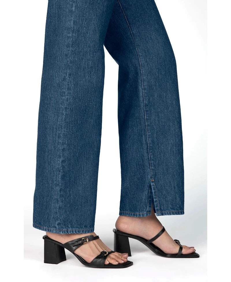 Nelle Atelier Petite The Maddy Relaxed Straight Leg Jean