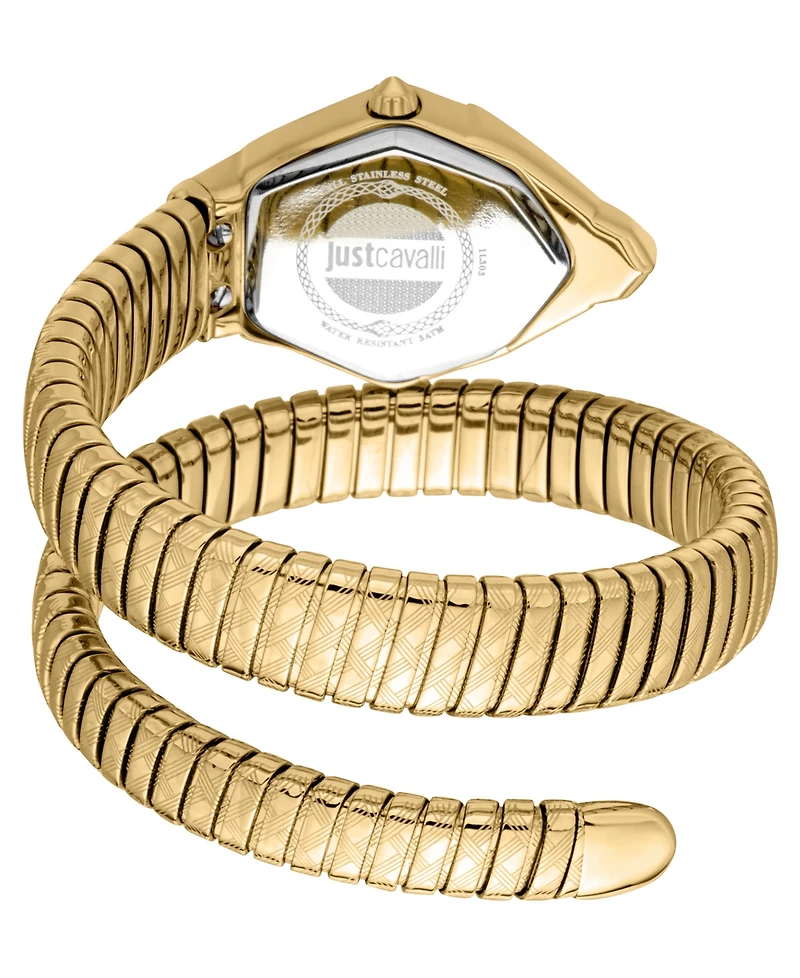 Just Cavalli Women's Gold Stainless Steel Bracelet Watch