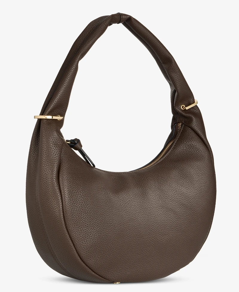 On 34th Harlowwe Small Pebbled Hobo Bag, Exclusively at Macy's
