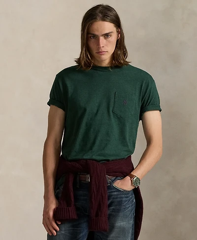 Polo Ralph Lauren Men's Classic Fit Crew Neck Pocket T-Shirt