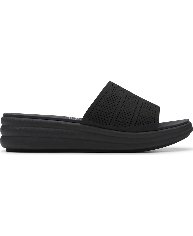 Clarks Cloudsteppers Women's Drift Twist Slip-On Flat Sandals