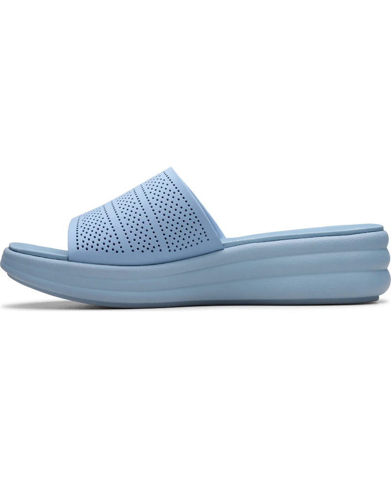 Clarks Cloudsteppers Women's Drift Twist Slip-On Flat Sandals