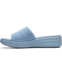 Clarks Cloudsteppers Women's Drift Twist Slip-On Flat Sandals