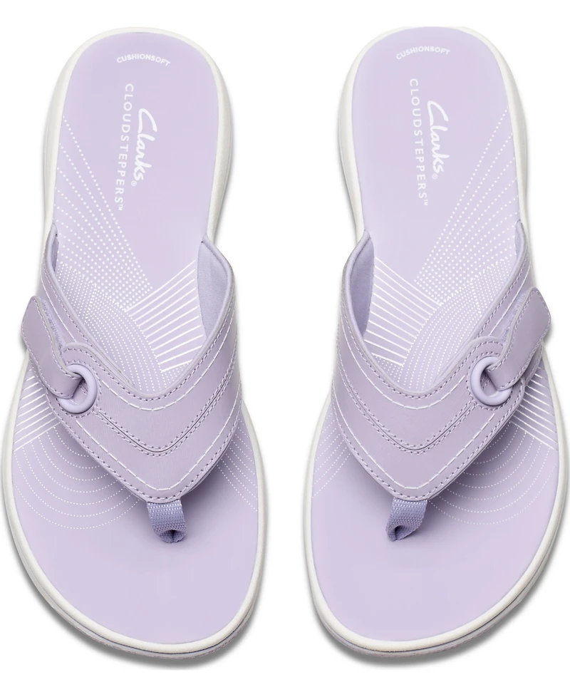 Clarks Cloudsteppers Breeze Reyna Flip-Flop Sandals