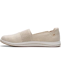 Clarks Women's Cloud Steppers Breeze Vibe Flat Shoes