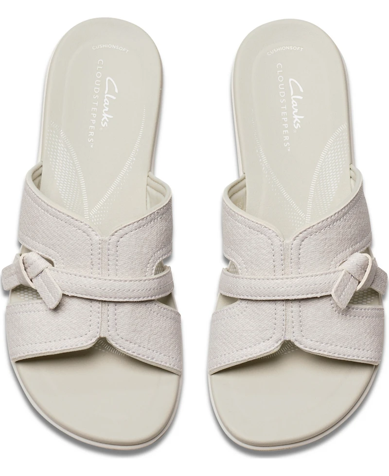 Clarks Cloudsteppers Women's Breeze Rae Mia Slip-On Flat Sandals