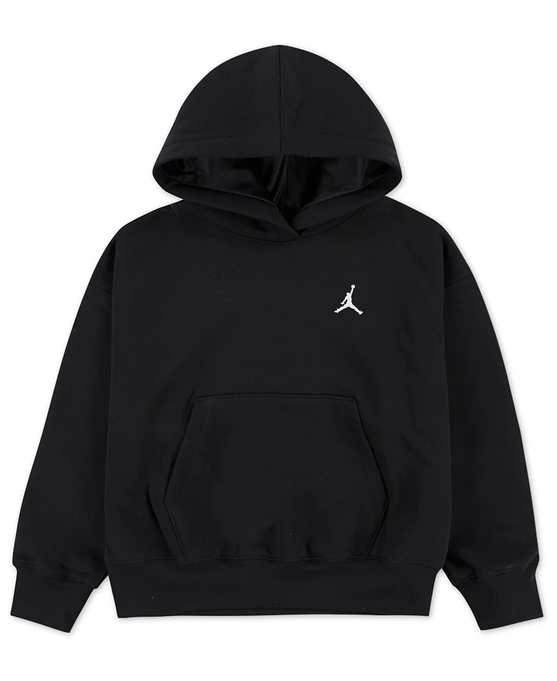 Jordan Big Girls Brooklyn Fleece Pullover Hoodie