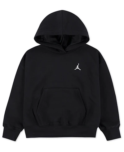 Jordan Big Girls Brooklyn Fleece Pullover Hoodie