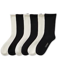Lauren Ralph Lauren Women's 6-Pk. Roll Drop Needle Socks L3153PK2