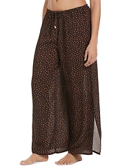 Bar Iii Women's Safari Heat Drawstring Pants Cover-Up, Exclusively at Macy's