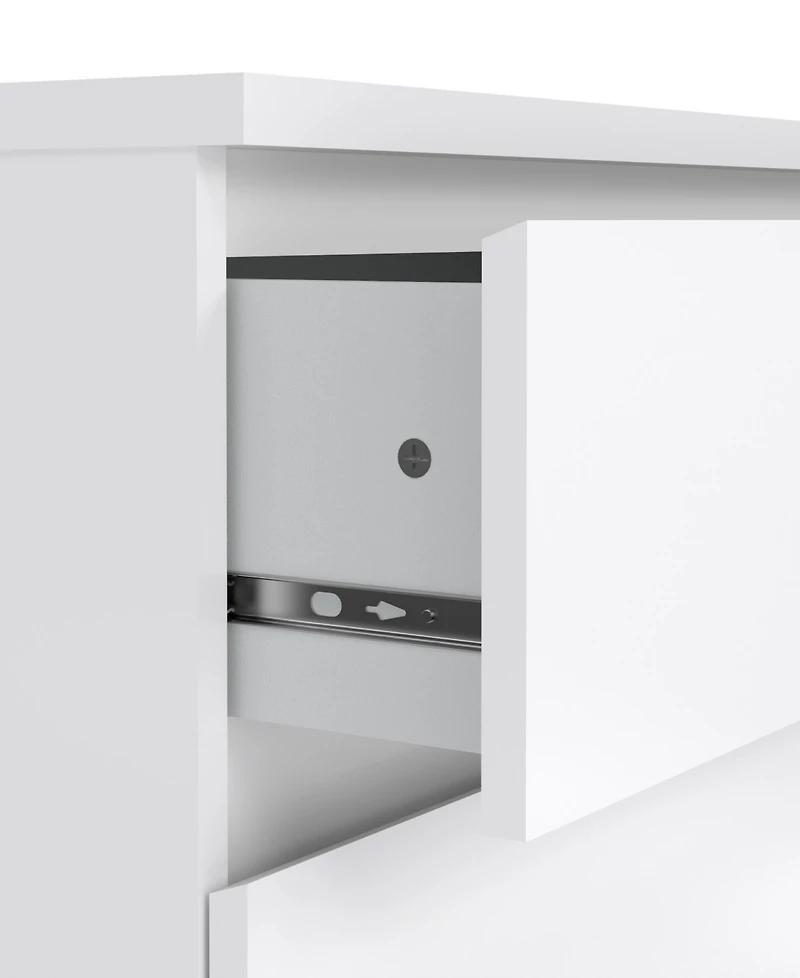 Tvilum 26.77" Wood 3 Drawer Chest