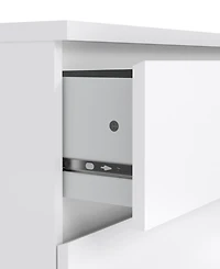 Tvilum 26.77" Wood 3 Drawer Chest