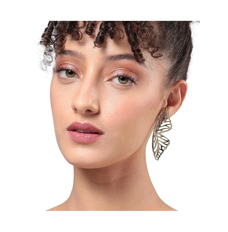 Sohi Butterfly Wing Drop Earrings