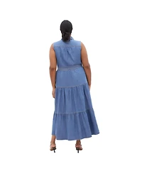 City Chic Plus Raya Maxi Dress