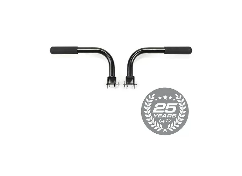 Total Gym Upper Body Press Up Bar Attachments for Home Workout Machines, Black