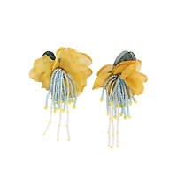 Sohi Maxi-Floral Drop Earrings