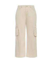 City Chic Plus Clarence Cargo Denim Pant